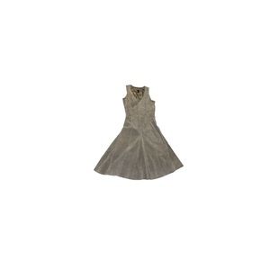 Danier Vintage Taupe Suede Dress - Women’s Size 8